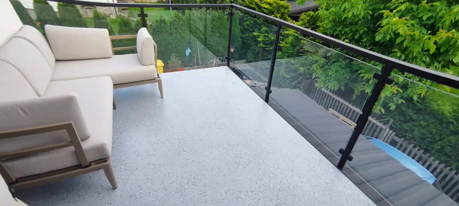 Balustrady szklane